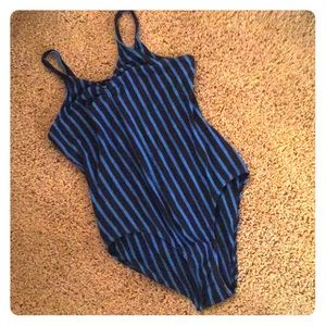 Vintage Cotton Swimsuit / Onesie / Bodysuit